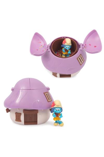 gcaksesuar Puf38000 Smurfs Surprise Mushroom House Play Set