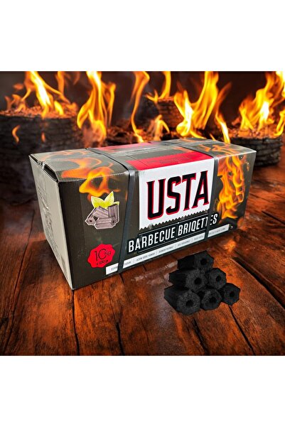 Polin Usta Dumansız Doğal Briket Mangal Kömürü 10KG