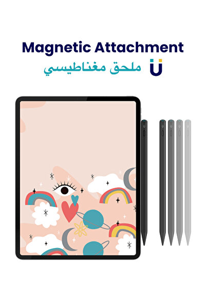 Tinymoose قلم رصاص برو - شحن سريع بمنفذ USB-C، رفض راحة اليد - قلم من الجيل الثاني لأجهزة iPad 2018 والإصدارات الأحدث