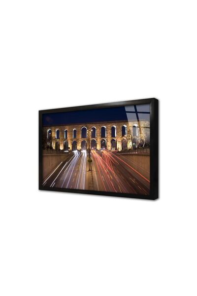 Tablosan Pictură pe sticlă înrămată Fatih Gece Sur