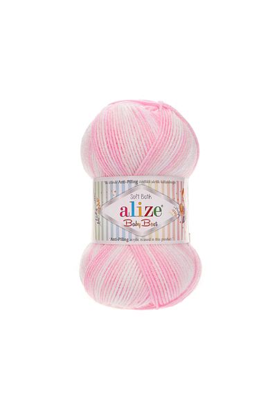 Alize Baby Best Batik Νήματα πλεξίματος χειρός 100 gr 1 Τεμάχιο Χρώμα 6660