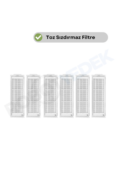robotyedek فلتر Hepa بديل متوافق مع Viomi V2 Pro - 6 قطع