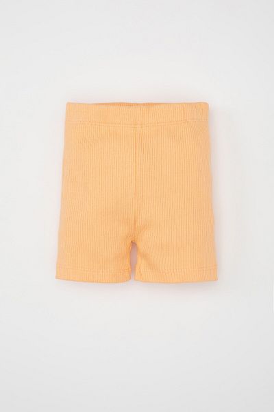DeFacto Baby-Mädchen-Set mit 2 bedruckten Kurzarm-T-Shirt-Shorts C9433a524sm