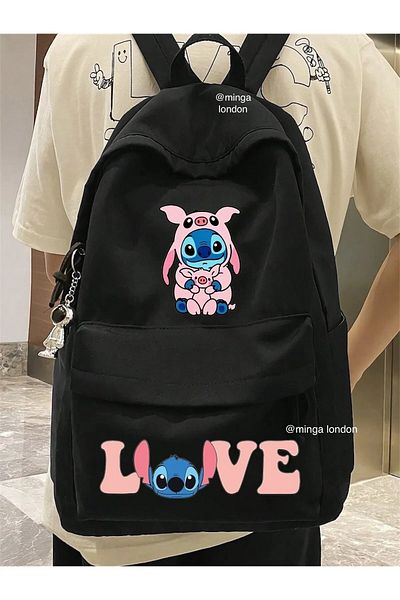weywot Pink Pig Costume - Backpack with Front Pocket for School and Classroom