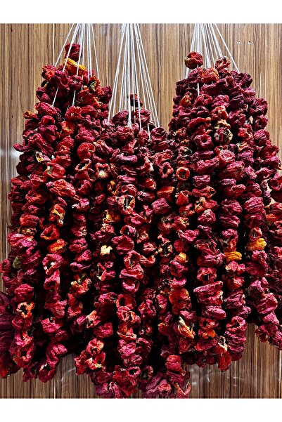 Bir Dünya Kuruyemiş Dolmalık Biber Acı Kurusu 1 İp Dizi 45 - 50 Adet