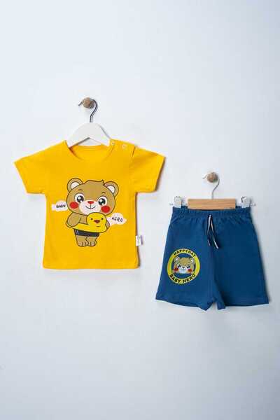 MyPrettyBaby Baby Hero Bear Printed 100% Cotton Single Jersey Summer Baby Boy...