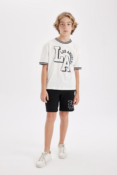 DeFacto Boy's Printed Shorts - D0482A824HS