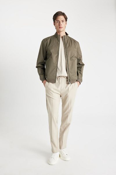 DeFacto Slim Fit Stand γιακά παλτό D1238AX24WN