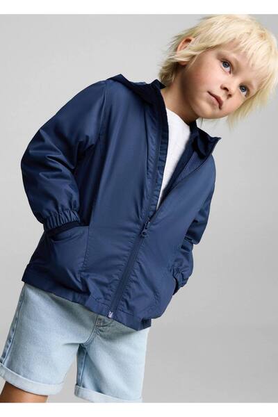 MANGO Baby Waterproof Parka with Hood