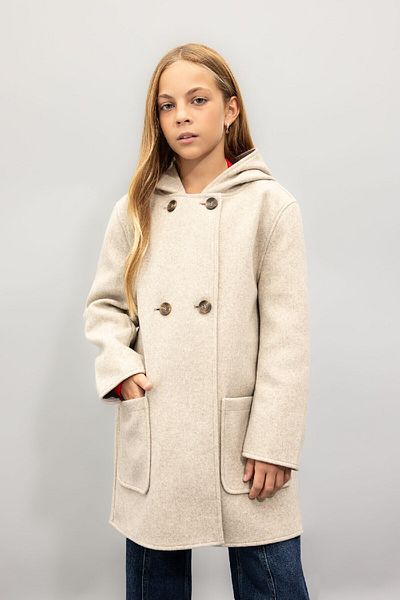 DeFacto Stempelparka mit Kapuze für Mädchen – C8554A824AU