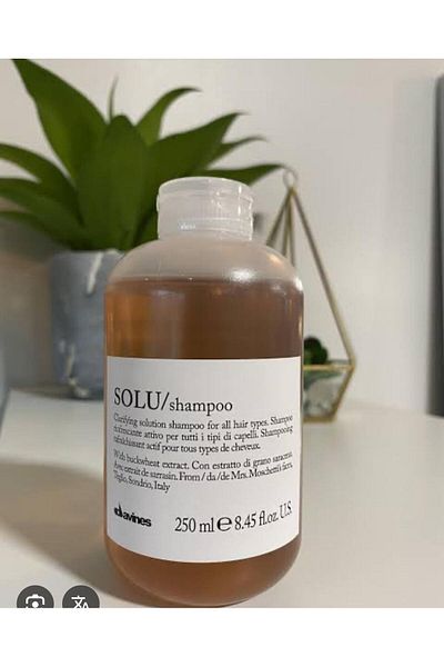 Davines Shampoo Solu Care Without Aggravating the Hair 250 ml Saloneva 234567