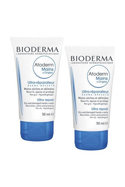 Bioderma Atoderm Nemlendirici El Ve Tırnak Kremi 2x50 ml