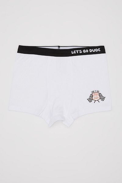 DeFacto Boy's Printed 3-Pece Boxer C7756a824sm