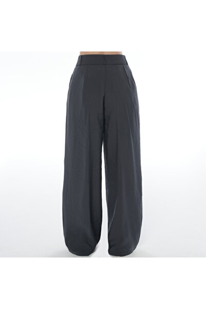 FEHUBLOOM Anthracite Wide Leg Palazzo Trousers