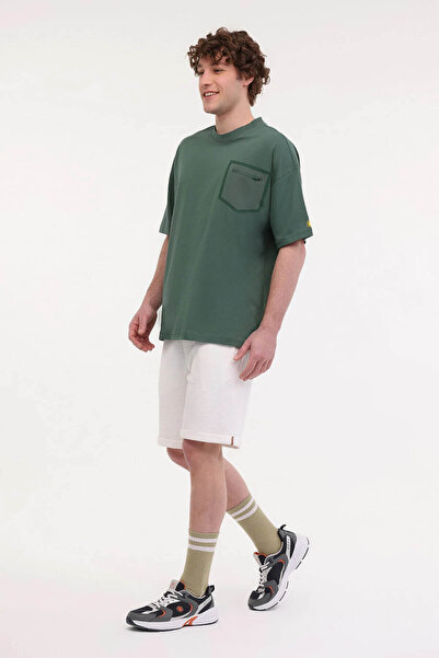 lumberjack Ml Star 11Otd1-26 5Fx Green Men's Short Sleeve T-Shirt