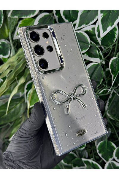 Store SAMSUNG GALAXY S23 ULTRA KALPLİ / KURDELELİ / KİRAZLI SİMLİ KILIF