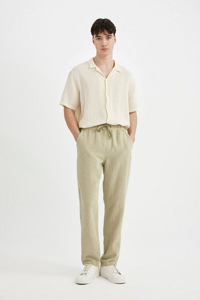 DeFacto Regular Fit Regular Cut Summer Cotton Jogger Pants B2204Ax24Sm