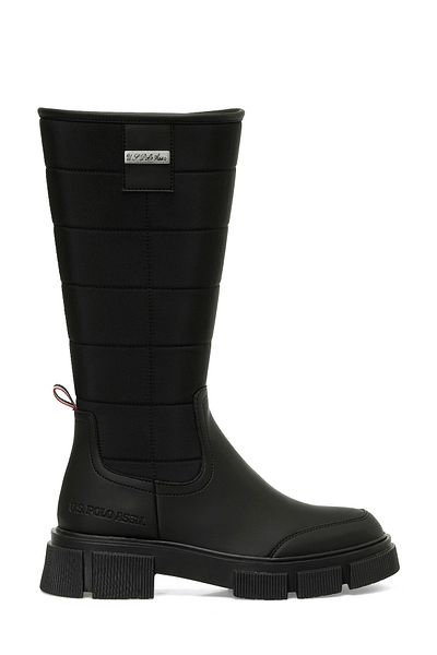 U.S. Polo Assn. HOLITO 4PR Μαύρα Γυναικεία Μποτάκια