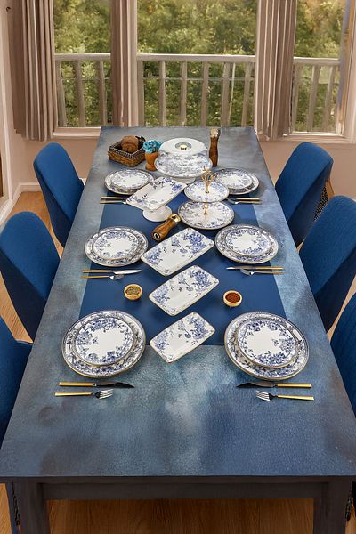 Mabeyn 20 Piece Spring Time Pastry Serving Presentation Set Breakfast Dowry Set