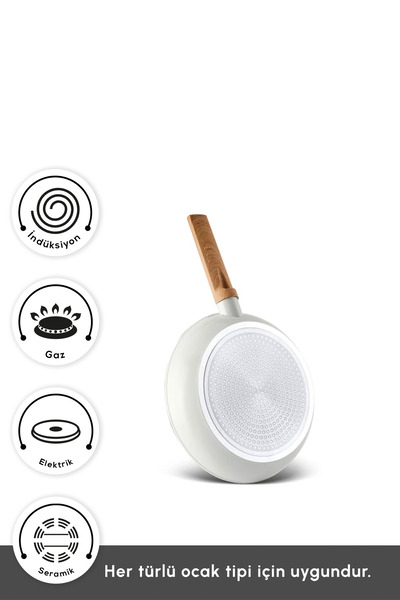 Karaca x Refika Swiss Crystal Mandlový krém Indukční pánev 30 cm