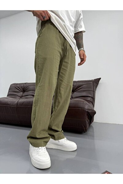 KHAYN ERKEK BOL KESİM GOFRE KUMAŞ PANTALON K2042GP