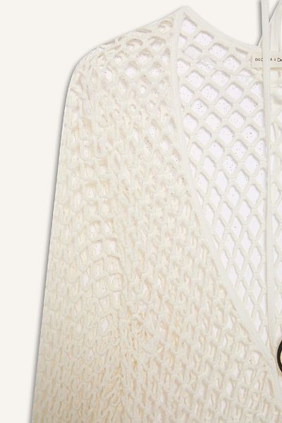 DeFacto DeFacto Mesh Mini-Strandkleid - Langarm C5814AX24HS