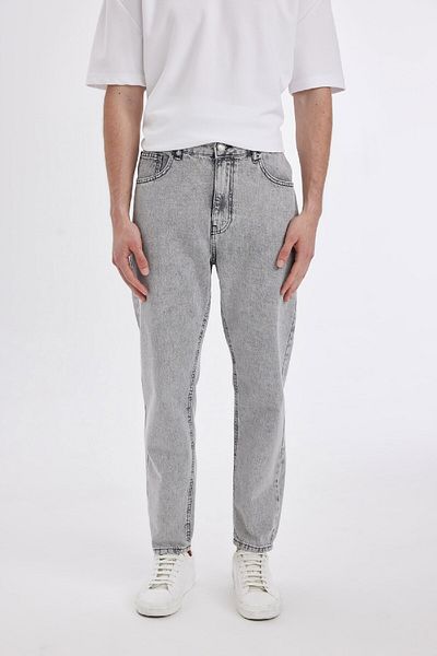 DeFacto Jeanshose im Skinny Fit im 90er-Stil mit hoher Taille - D2367ax24sm
