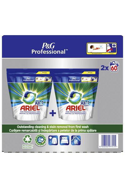 Ariel CAPSULE DE DETERGENT 2X60BUC ALLIN1 REGULARE