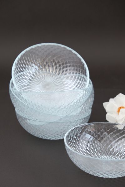 tabakevi Sade 6 Li 2118 Plate House Aden Glass Bowl 13 cm