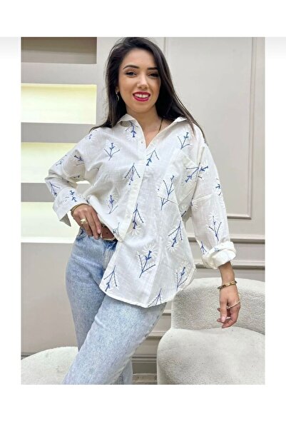 Tugem Біла сорочка з вишивкою