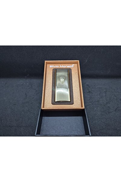 İLKA HOBİ Elektrikli Otomatik Yanan Metal Pürmüzlü Lüks Çakmak