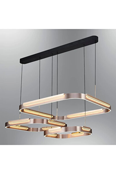 Özcan Aydınlatma Özcan Aydınlatma 5725-3A Sense 3'Lü Sarkıt Mat Gri