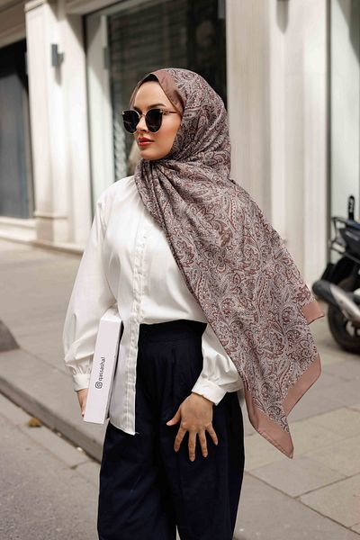 QASSA SHAL Ethnic Pattern Soft Shawl Larisa Series Vision