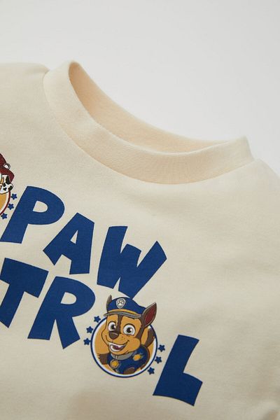 DeFacto Paw Patrol Baby Boy T-Shirt - Crew Neck, Long Sleeve, D1886A524AU