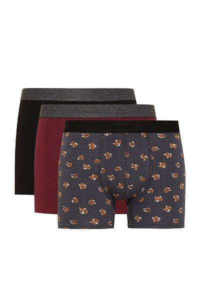 DeFacto Regular Fit 3-pack Boxer D2331AX24WN