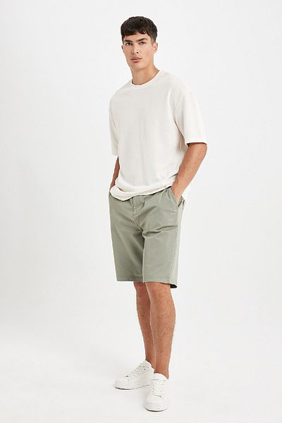 DeFacto Σορτς GabarDine BermuDa - Regular Fit D2899ax24hs
