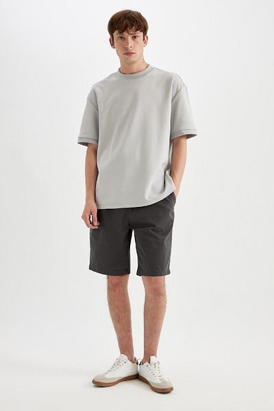 DeFacto GabarDine BermuDa Shorts - Regular Fit D2899ax24hs