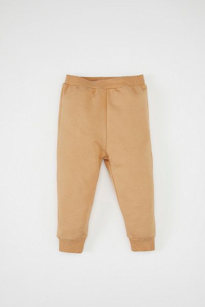DeFacto Color Blocked Long Sleeve Sweatshirt and Jogger Tracksuit Set for Baby Boy - Y1