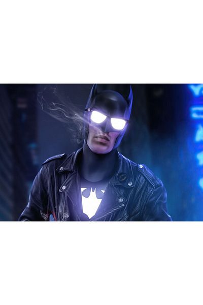 Zumzeria Tablou Canvas Batman Logic, 80x50cm, Tablou1159, ®