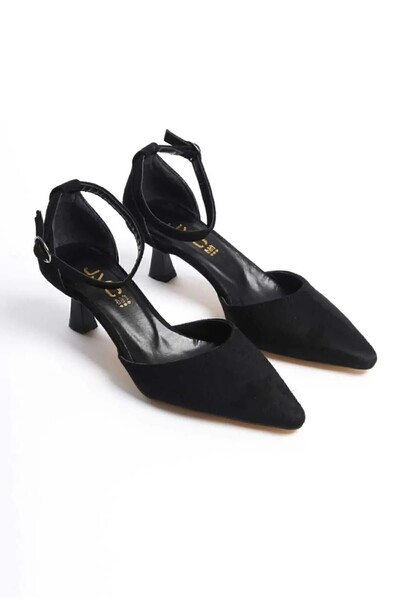 kajal ayakkabı Bln 201 Bilekten Bağlamalı Topuklu Ayakkabı