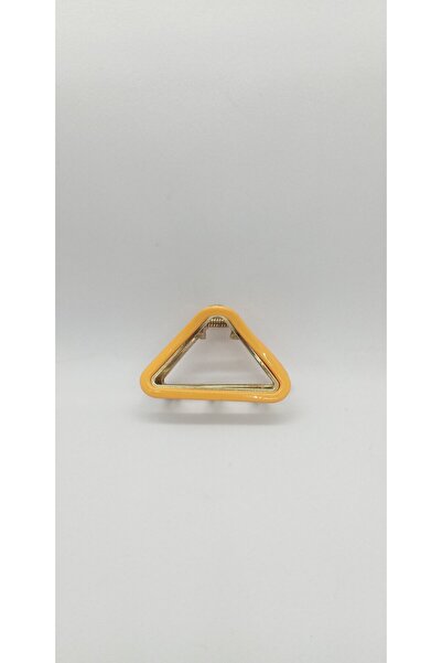 ndjewelry مشبك مزلاج مثلث اللون برتقالي