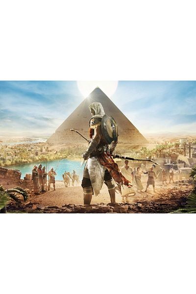 Zumzeria Tablou Canvas Assassins Creed Origins Bayek, 80x50cm, Zumzeria ®