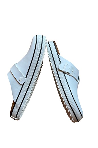 COMFORT OF PANTOFOLE Sabo Sports White Men's Slippers