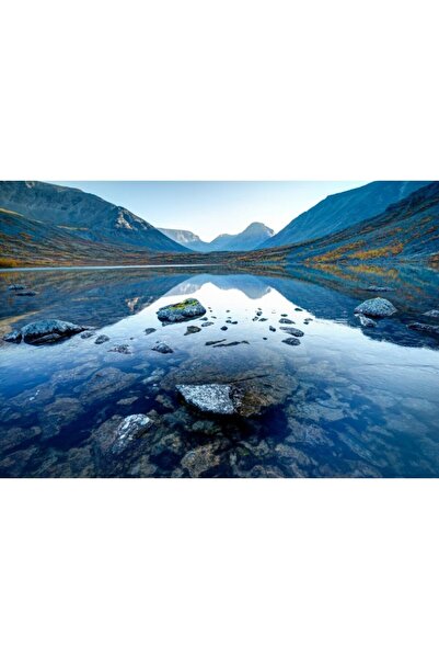 Zumzeria Καμβάς Tablou Βραχώδη Όρη στον Καθρέφτη της Λίμνης, 80x50εκ., tablou...