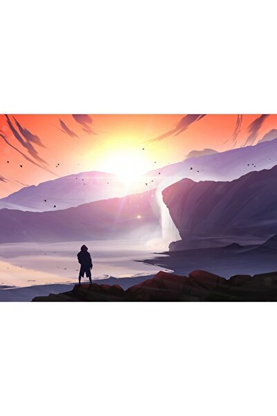 Zumzeria Tablou Canvas The Waterfall, 80x50cm, tablou671, ®