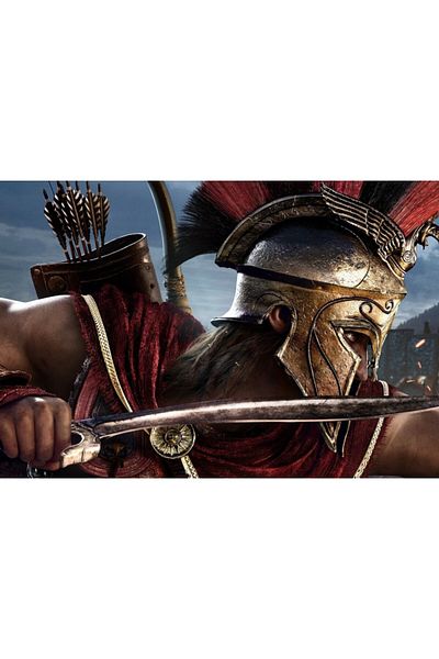 Zumzeria Tablou Canvas Assassins Creed Odyssey War, 80x50cm, Zumzeria ®