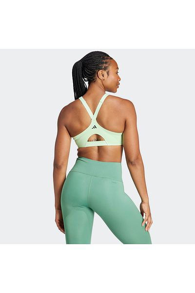 adidas حمالة صدر رياضية خضراء للنساء من Tlrd Impact (IT6657)
