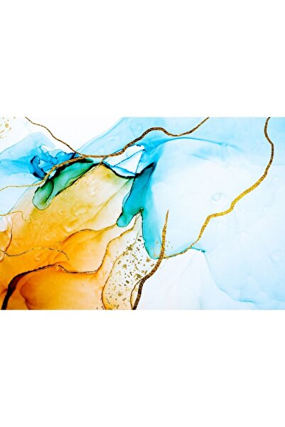 Zumzeria Tablou Canvas Abstract Παστέλ Διακοσμητικό Τοίχου, 80x50cm, tablouca...