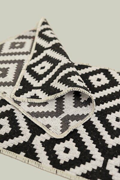 OBAM Oto Koltuk Kılıfı (çift Taraflı )yıkanabilir Araba Takımı (SİYAHBEYAZ-GR...