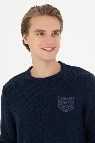 U.S. Polo Assn. Мъжки тъмносин пуловер